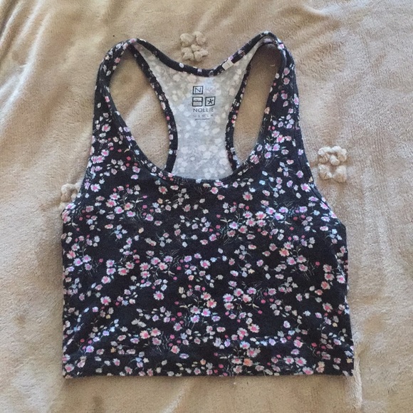 Floral crop top - Picture 1 of 1